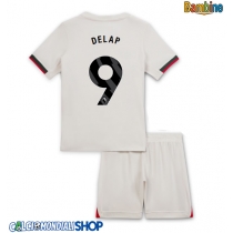 Maglie da calcio Chelsea Liam Delap #9 Seconda Maglia Bambino 2025-26 Manica Corta (+ Pantaloni corti)